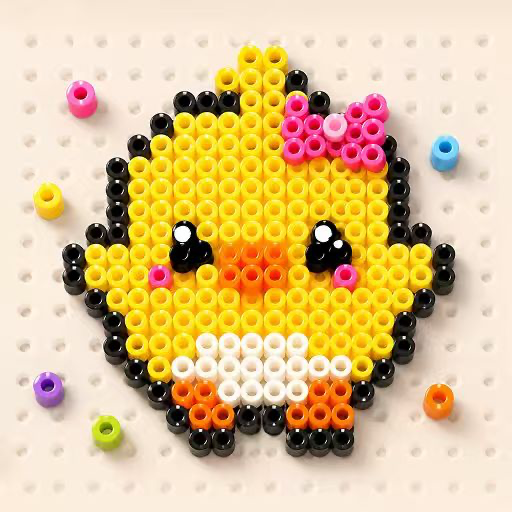 Perler拼豆图纸生成器像素豆画图标